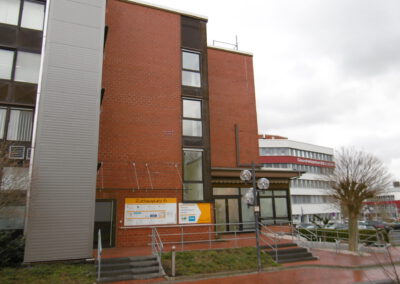 Außenbereich der Privatpraxis für HP-Physiotherapie Privatpraxis Riepe-Darsznik